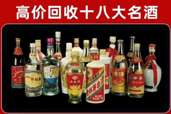 蒙山回收铁盖茅台酒